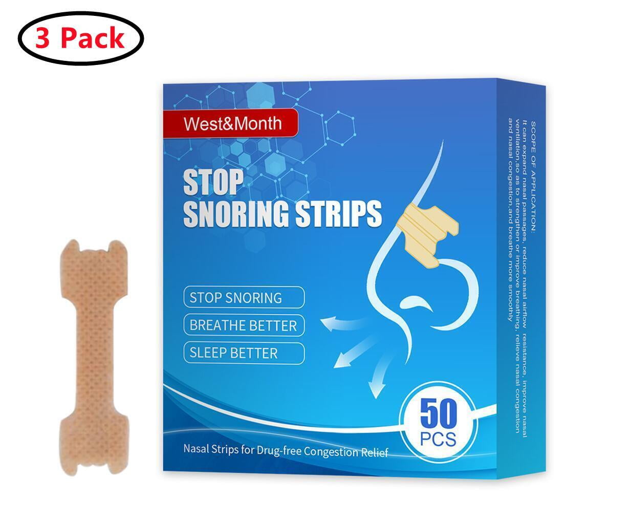 3 Pack Nasal Strips Tan Nasal Strips Stop Snoring Snoring
