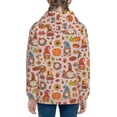 thumbnail image 6 of Pofeuu Fall Thanksgiving Print Teenage Zipper Hoodie Sweatshirts Hooded Casual Jackets With Pocket For Boys Girls-Small, 6 of 6