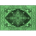 thumbnail image 1 of Ahgly Company Indoor Rectangle Oriental Emerald Green Industrial Area Rugs, 4' x 6', 1 of 4