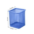 thumbnail image 3 of SouMaox Mesh Pencil Cup Metal Desk Organizer Pen Storage Bucket Stationery Holder for Office Workspace Home Desk Organization, 3 of 9
