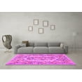 thumbnail image 3 of Ahgly Company Indoor Rectangle Medallion Pink French Area Rugs, 7' x 9', 3 of 4