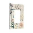 thumbnail image 2 of ZICANCN Outlet Covers Wall Plate, Pretty Delicate Watercolor Flower Light Switch Cover Decorative, Duplex Toggle Combo 1-Gang, 2 of 9