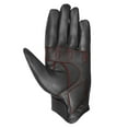 thumbnail image 5 of Jackets 4 Bikes Men's Premium Leather Street Motorcycle Protective Cruiser Biker Gel Gloves BlackRed L, 5 of 7