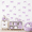 Purple, variant on Bowtie Decal Bow Wall Stickers - 60Pcs Watercolor Coquette Aesthetic Wall Stickers Light Bow Knot Wall Art Decor Vinyl Peel and Stick Room Decor for Kindergarten Nursery Bedroom