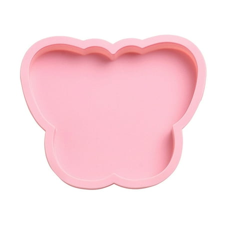 

Pianpianzi Silicone Baking Pans Cake 4 Inch Cake Pan One Monkey Bread Ceramic Pan Washable Silicone Cake Cake Candy Chocolate Decorating Tray DIY Craft Project