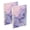 Lilac Marble, variant on Haosy Raining Hearts Notebooks 1-subject Journal 60 Sheets A5 College Ruled Paper Detachable Ring 8.3"x5.7"