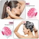 thumbnail image 3 of 2-Pack Scalp Care Brushes for All Hair Types - Gentle Massage Tool for Men, Women, and Pets (Black & Pink), 3 of 5