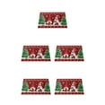 thumbnail image 3 of Maytalsory Soft And Comfortable Christmas Doormats Water Absorption For Easy To Clean Christmas present 5Set, 3 of 6