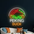 thumbnail image 5 of Handmadetneonsign Peking Duck Neon Sign, Peking Duck Wall Art Decor, Chinese Restaurant Wall Decor, 5 of 5