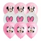 thumbnail image 3 of Juego de 18/20 globos de látex de Mickey Mouse de 12 pulgadas, suministros para fiestas, decoraciones para fiestas de cumpleaños y bodas de Minnie rosa, 3 of 5