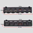 thumbnail image 2 of Mosiee 2Pc Wall-Mounted Fishing Rod Rack Fishing Tackle Holder Storage Rack, 2 of 8