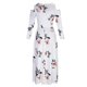 thumbnail image 4 of Vestido largo casual con cuello redondo para mujer Vestido de manga larga sin tirantes con estampado de moda Pompotops hdfakjf103, 4 of 4