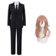 thumbnail image 3 of Disfraz de Cosplay de Anime Chainsaw Man, Denji Aki Hayakawa, uniforme de cazador de demonios negro, peluca, traje, ropa de Halloween y Navidad, 3 of 4