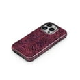 thumbnail image 3 of DesignSkinz Scratch-Resistant Hard Slim Case Compatible with iPhone 16 Pro (Compatible with MagSafe) - Wine Watercolor Tiger Pattern, 3 of 9
