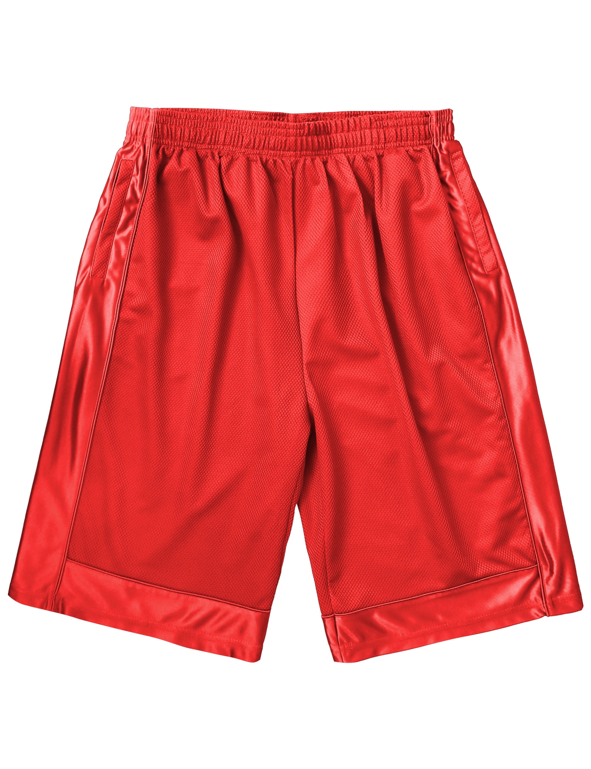 men's mesh shorts with zipper pockets