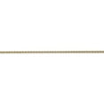 thumbnail image 3 of Real 14kt Yellow Gold 1mm Round Parisian Wheat Chain; 16 inch; Lobster Clasp, 3 of 5