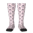 thumbnail image 2 of Picia Women Crew Soft Moisture-wicking Socks Cute Cupcake Pattern Design Cotton Socks, One Size fit All, 2 of 9