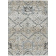 thumbnail image 2 of 8' X 10' Beige Taupe And Tan Floral Washable Indoor Outdoor Area Rug, 2 of 5