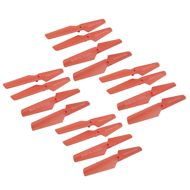 Kit de 16 hélices CW CCW para dron Syma X5C, X5SW, X5SC y X55 (DIY) rojo