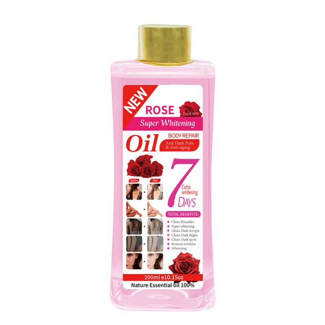 Super Oil Super Oil para aclarar 200 ml Masaje corporal completo Reparador Iluminador Aceite de esencias de masaje