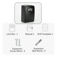 thumbnail image 6 of Tuya Smart Key Lock Box Wall Mounted Aluminum Alloy Key Safe Box Weatherproof With Code Key Storage Lock Box Indoor Outdoor ,Prevent Theft, 6 of 7