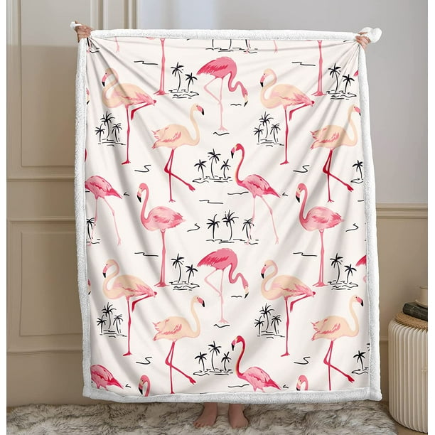 Flamingo blanket walmart deals