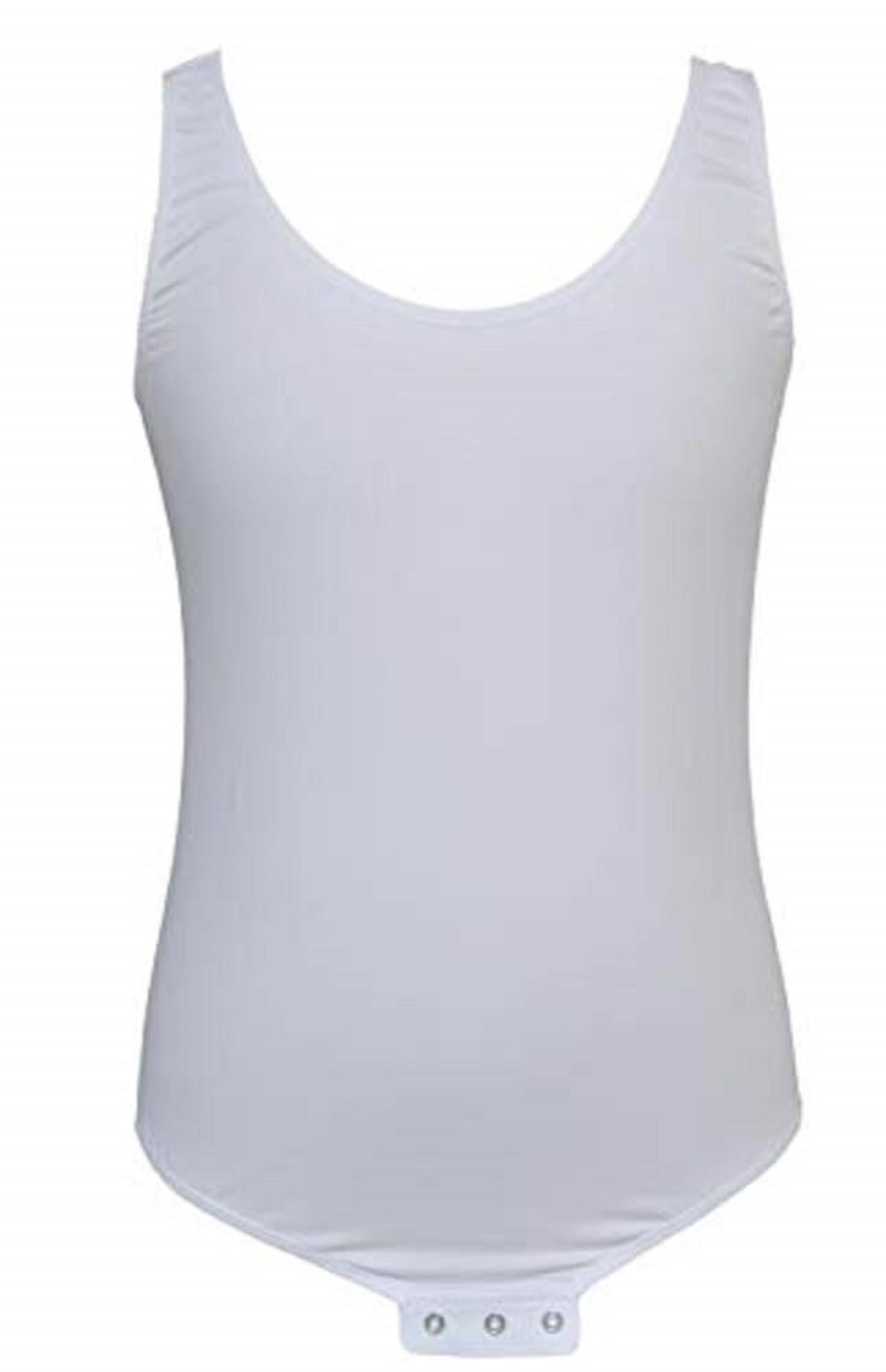 Children's Anti-Strip Onesie Bodysuit with Snaps at Shoulder and Crotch