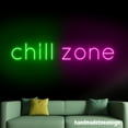 thumbnail image 4 of Handmadetneonsign Chill Zone Neon Sign, Chill Zone Led Light, Quote Wall Art Decor, Party Wall Decor 53666, 4 of 5