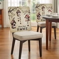 thumbnail image 3 of Bird Houses Dining Chair Back Cover Only, Vintage Sparrows Home Sweet Branch Star Set of 8 Chair Back Covers, Removable Washable for Dining Room, Banquet & Holiday Decoration, 3 of 9