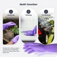 thumbnail image 5 of FMP Brands Cleaning Gloves 12 Pairs Rubber Gloves for Washing Dishes Non-Slip Dishwashing Gloves Waterproof Reusable Latex Dish Gloves for Kitchen, Bathroom, Household, Gardening (Medium), 5 of 7