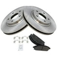 thumbnail image 6 of TRQ Brake Pad Rotor Semi Metallic Front Kit w/Chemicals for Nissan Quest BKA15891, 6 of 6