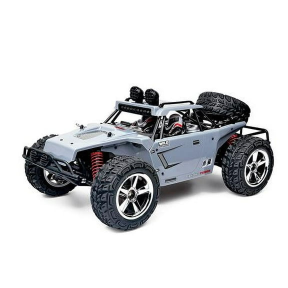 FMT 1:12 SCALE RC CAR Desert Buggy High Speed 30MPH  4x4 Fast Race Cars RTR Racing 4WD ELECTRIC POWER 2.4GHz Radio Remote control Off Road Truck (Color: Gray)