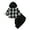 Black, variant on Younger Tree Toddler Baby Boys Kids Flannel Plaid Shirt Outfits Set Winter Christmas Hoodie Top Pants Clothes 2 PCS for 12-18 Months