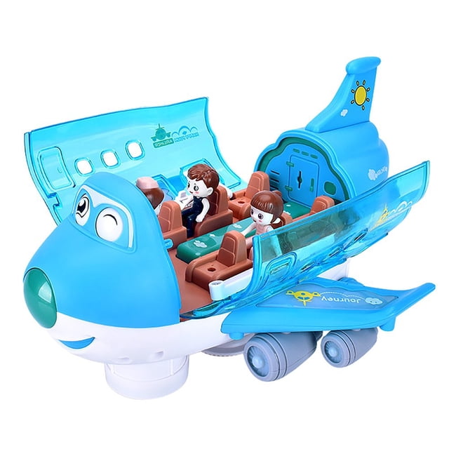 Rotating Stunt Airplane 360° Rotating Electric Toy Plane With Sound And Light For Girls And Boys