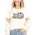 thumbnail image 3 of Pre-K Squad Teacher Shirt for Women Floral Teach Them Love Them Watch Them Grow Tee Natural Shirt Adult Small, 3 of 4