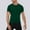 Green, variant on Men's Clothing Dgankt Workout shirts for men Men's Solid Color Sport Train Short Raglan Sleeved Round Neck Shirts on Clearance