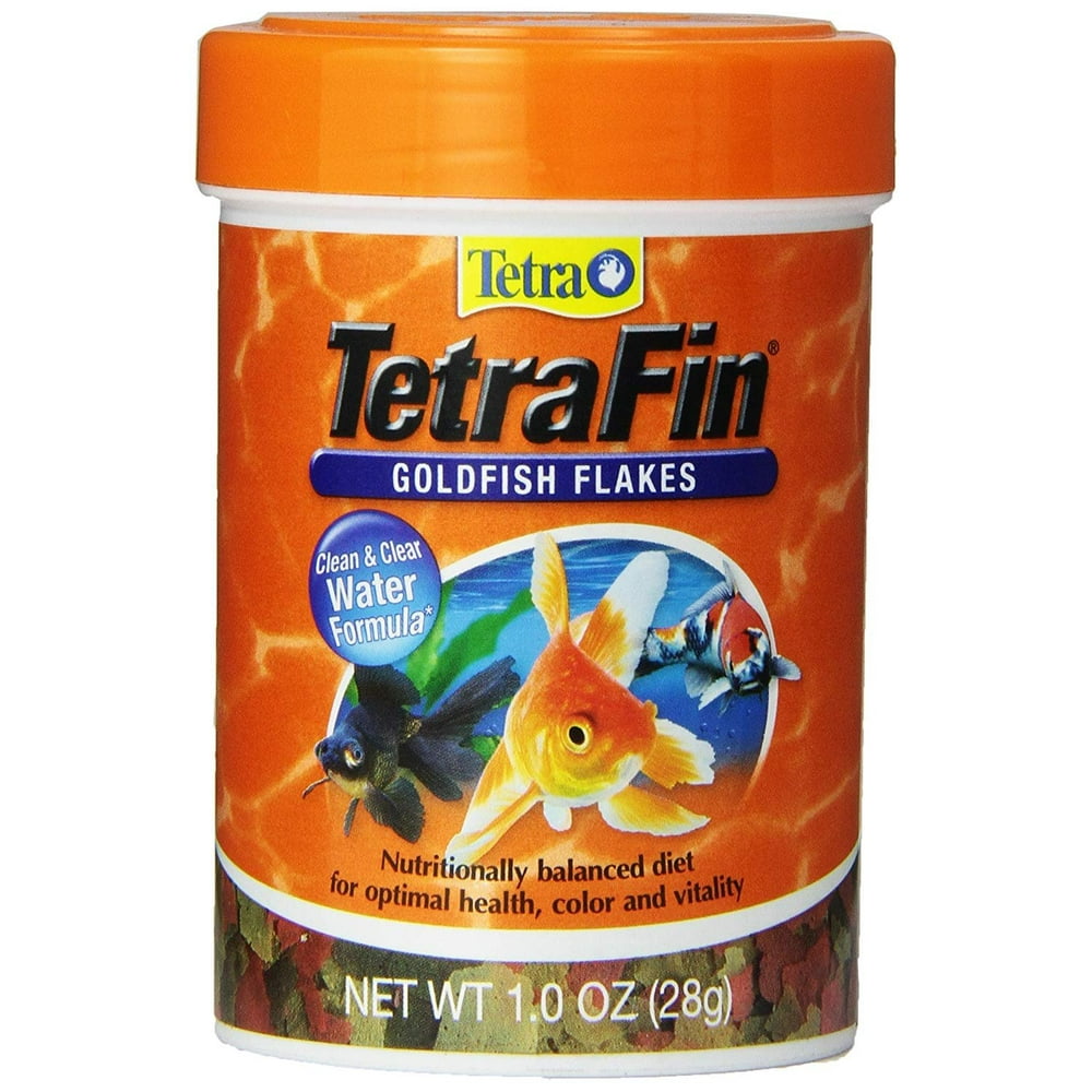 Tetra 77126 Tetrafin Goldfish Flakes 1 Ounce 185 Ml