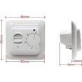 thumbnail image 4 of Termostato Manual para Calefacción por Suelo Radiante LIUYMXG 220V 16A con Sonda de Sensor de Suelo, 4 of 5