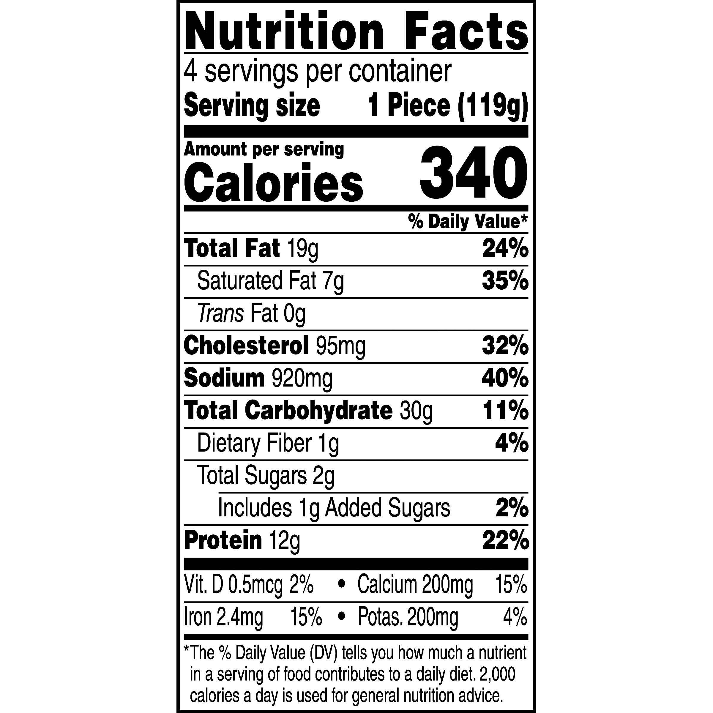 Jimmy Dean Meat Lovers Breakfast Burritos 17 oz, 4 Count (Frozen