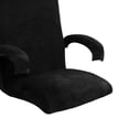 thumbnail image 4 of Funda para silla de oficina Yotijar Funda giratoria con cremallera para silla de ordenador Negro, 4 of 5