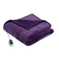 thumbnail image 4 of Beautyrest Microlight to Sherpa Reversible Electric Blanket - King - Purple, 4 of 5