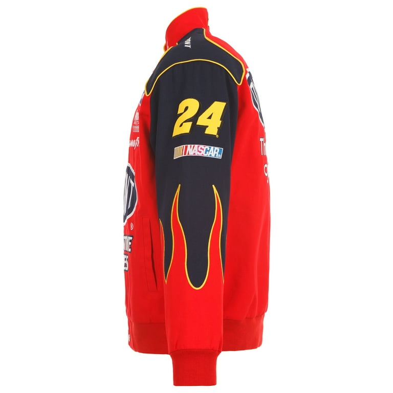Men's JH Design Red Jeff Gordon DuPont Twill Driver Uniform Full