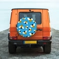 thumbnail image 6 of Goofa Flying Bees Pattern Universal Tire Cover for Jeep, SUV, Truck, and Trailer – Waterproof, UV-Resistant,Easy to Install, Fits 14"-17" Tires-16 inch, 6 of 6