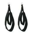 thumbnail image 3 of 2Pcs Pilates Straps Pilates Double Loop Straps Yoga Straps Comfortable Grip Durable for Reformer D Rings Straps for Exercise Fitness Beginner Black, 3 of 8