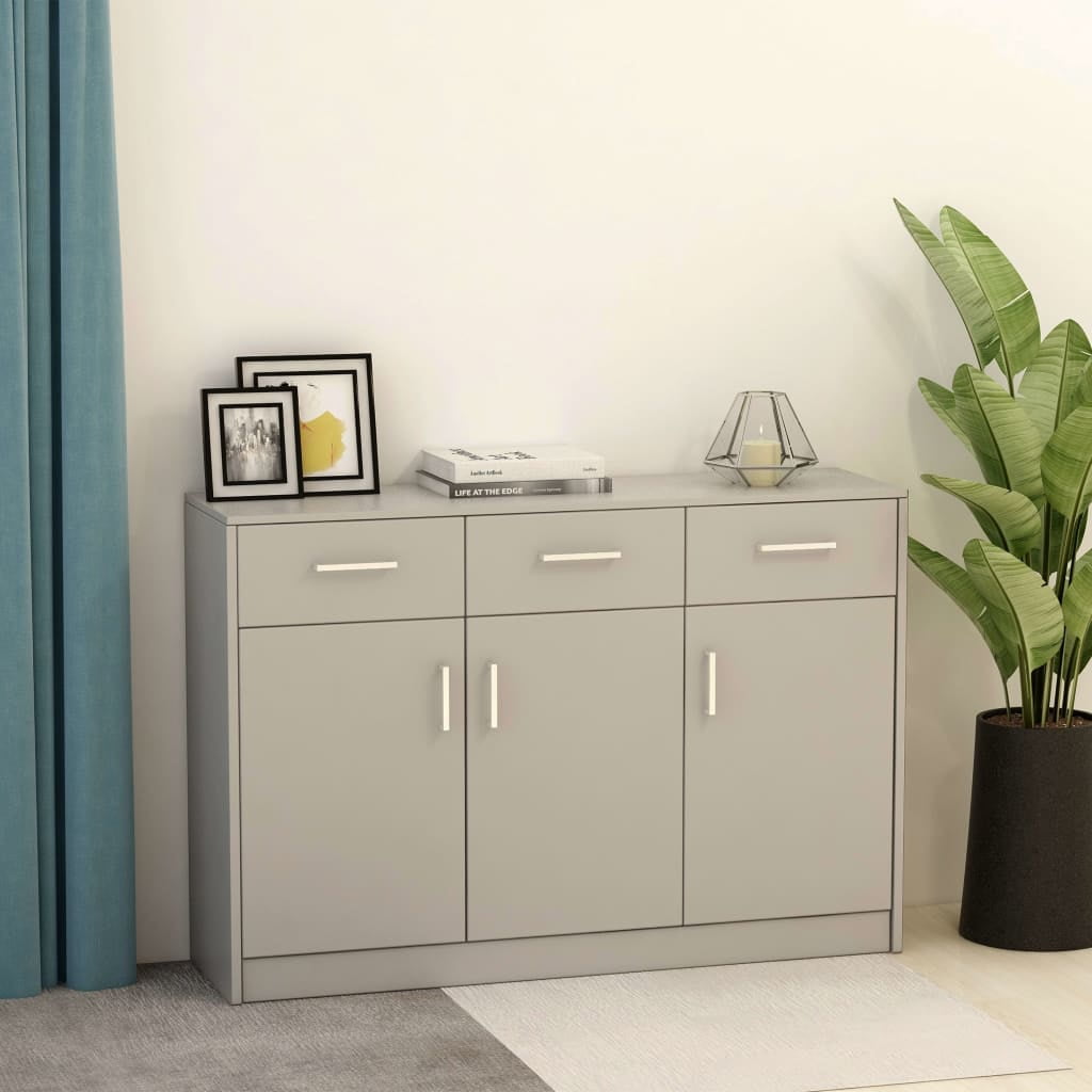 Lowestbest Buffet Cabinet, Kitchen Cabinet Storage Sideboard Cabinet with 3 Doors and 3 Drawers Lowestbest Buffet Cabinet, Kitchen Cabinet Storage Sideboard Cabinet with 3 Doors and 3 Drawers
