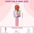 thumbnail image 2 of Syenll Kids Microphone, Wireless Microphone with LED Lights, Microphone Singing Toys Gifts for Kids and Adults, Gold, 2 of 9