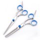 thumbnail image 1 of Tijeras para cortar el cabello y tijeras para adelgazar, Tijeras profesionales de peluquero de acero inoxidable con hojas afiladas, Tijeras de peluquería ergonómicas, 1 of 5