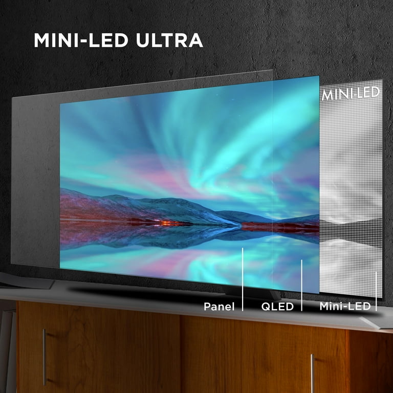 TCL 85” Class Q Mini-LED 4K QLED Smart TV, 120Hz, Dolby TCL 85” Class Q Mini-LED 4K QLED Smart TV, 120Hz, Dolby