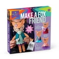 thumbnail image 1 of Craft-tastic - Kit de manualidades para hacer un amigo zorro - Aprende a hacer 1 peluche fácil de coser con ropa y accesorios, 1 of 1
