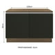 thumbnail image 3 of Gabinete Bajo Bufetera Madesa Glamy 120cm Con Encimera MN, 3 of 5